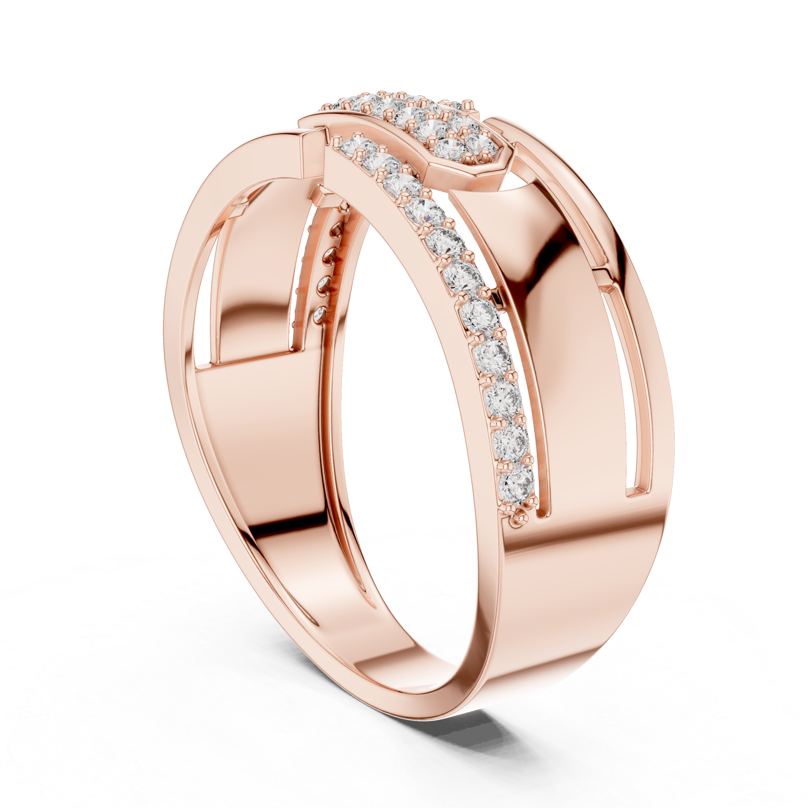 KM0199 Rose Gold View 1
