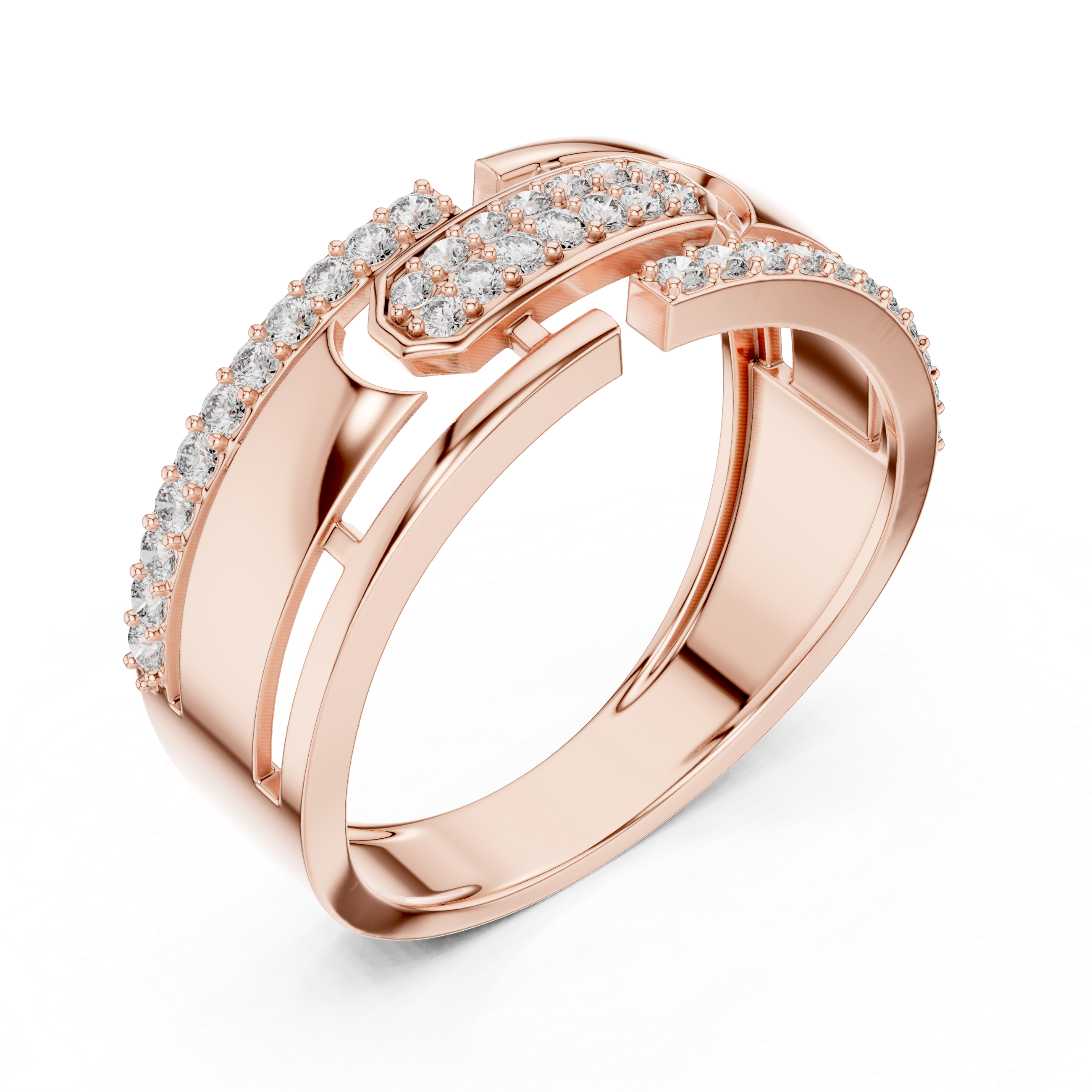 KM0199 Rose Gold View 2
