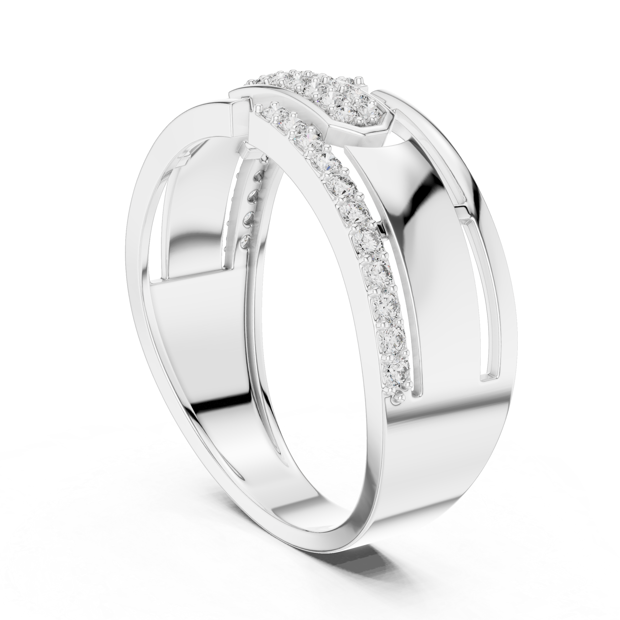 KM0199 White Gold View 1