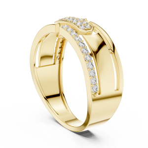 KM0199 Yellow Gold View 1