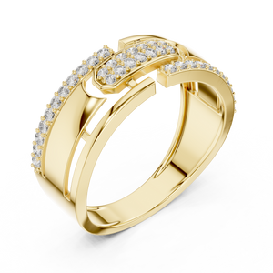 KM0199 Yellow Gold View 2