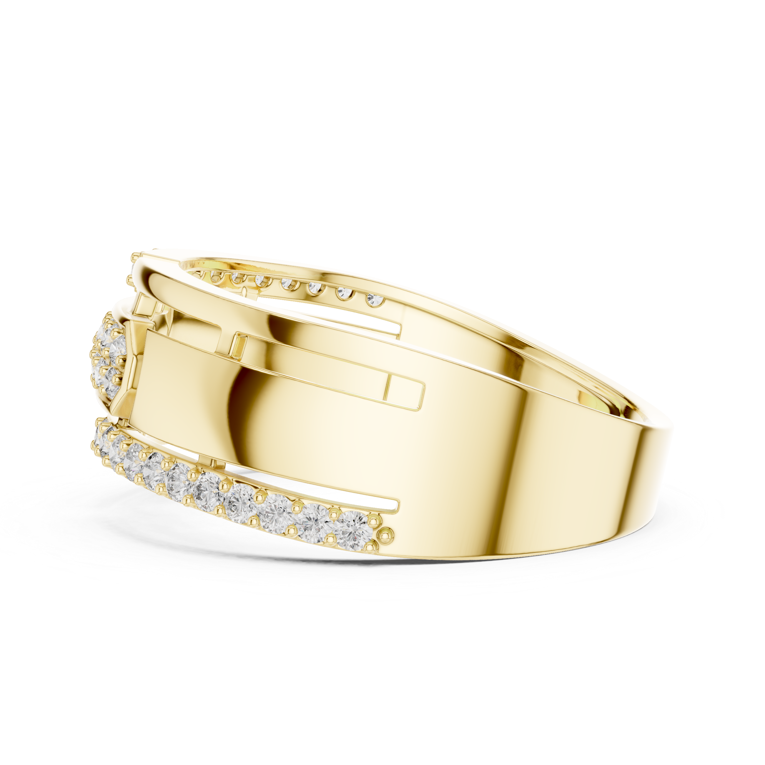 KM0199 Yellow Gold View 3