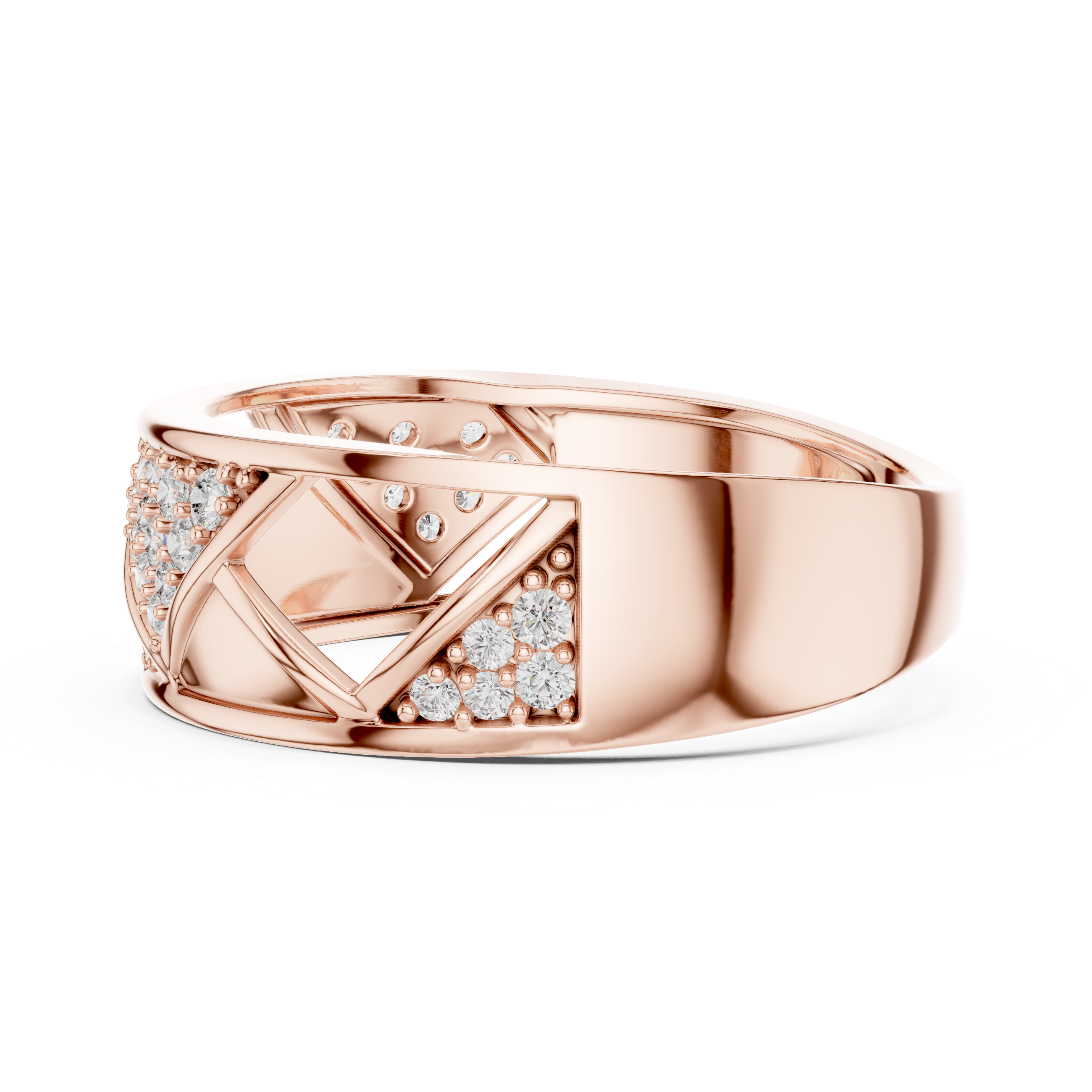 KM0200 Rose Gold View 3