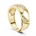 KM0200 Yellow Gold View 1