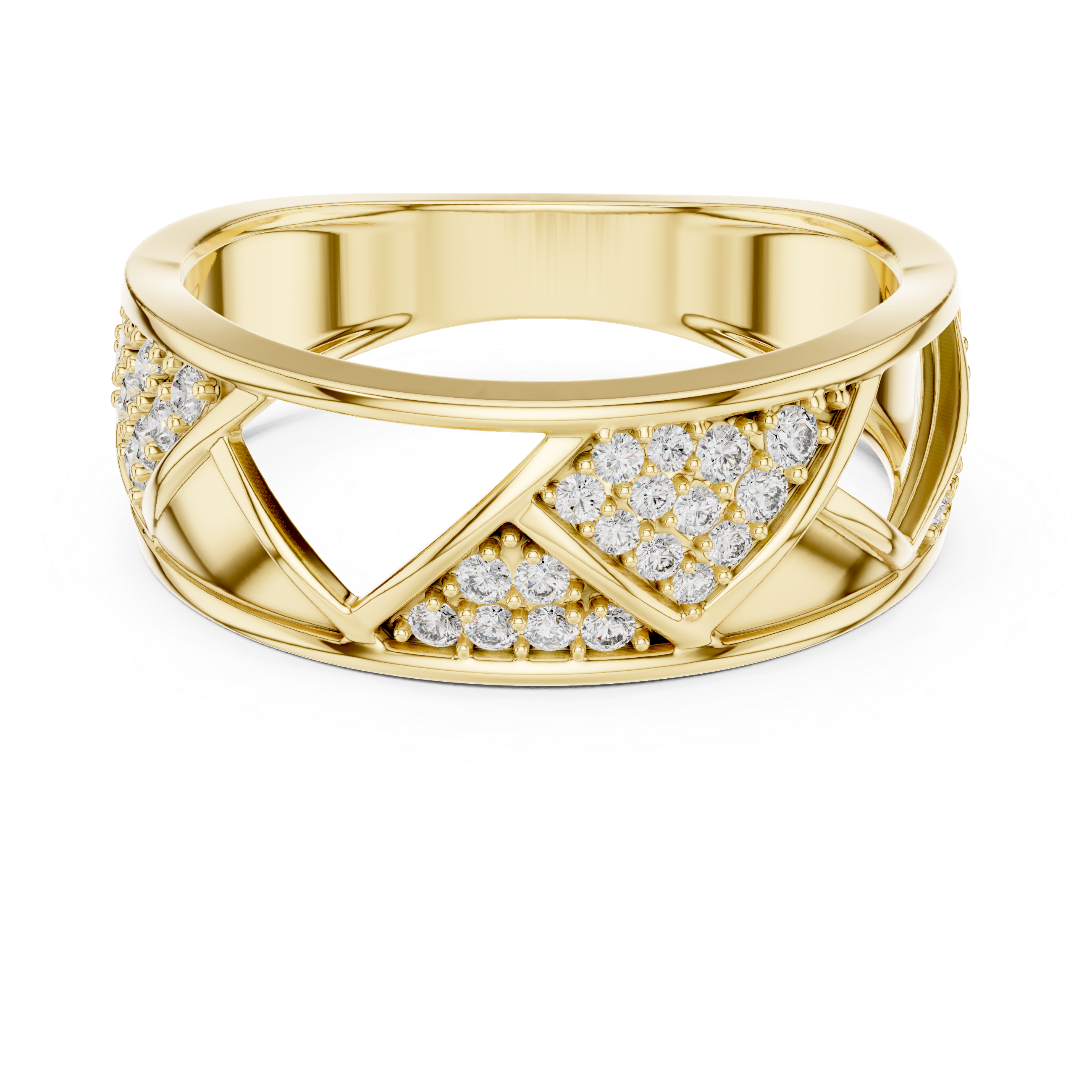 KM0200 Yellow Gold View 4