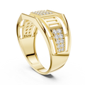 KM0201 Yellow Gold View 1