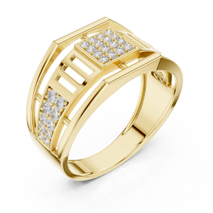 KM0201 Yellow Gold View 2