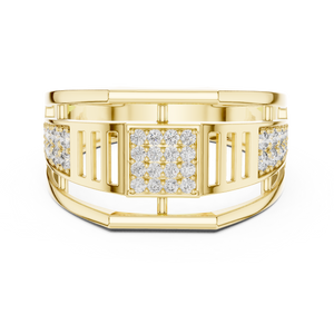 KM0201 Yellow Gold View 4