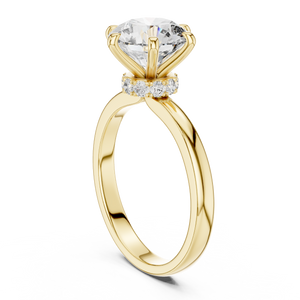 KM0033 Yellow Gold View 1