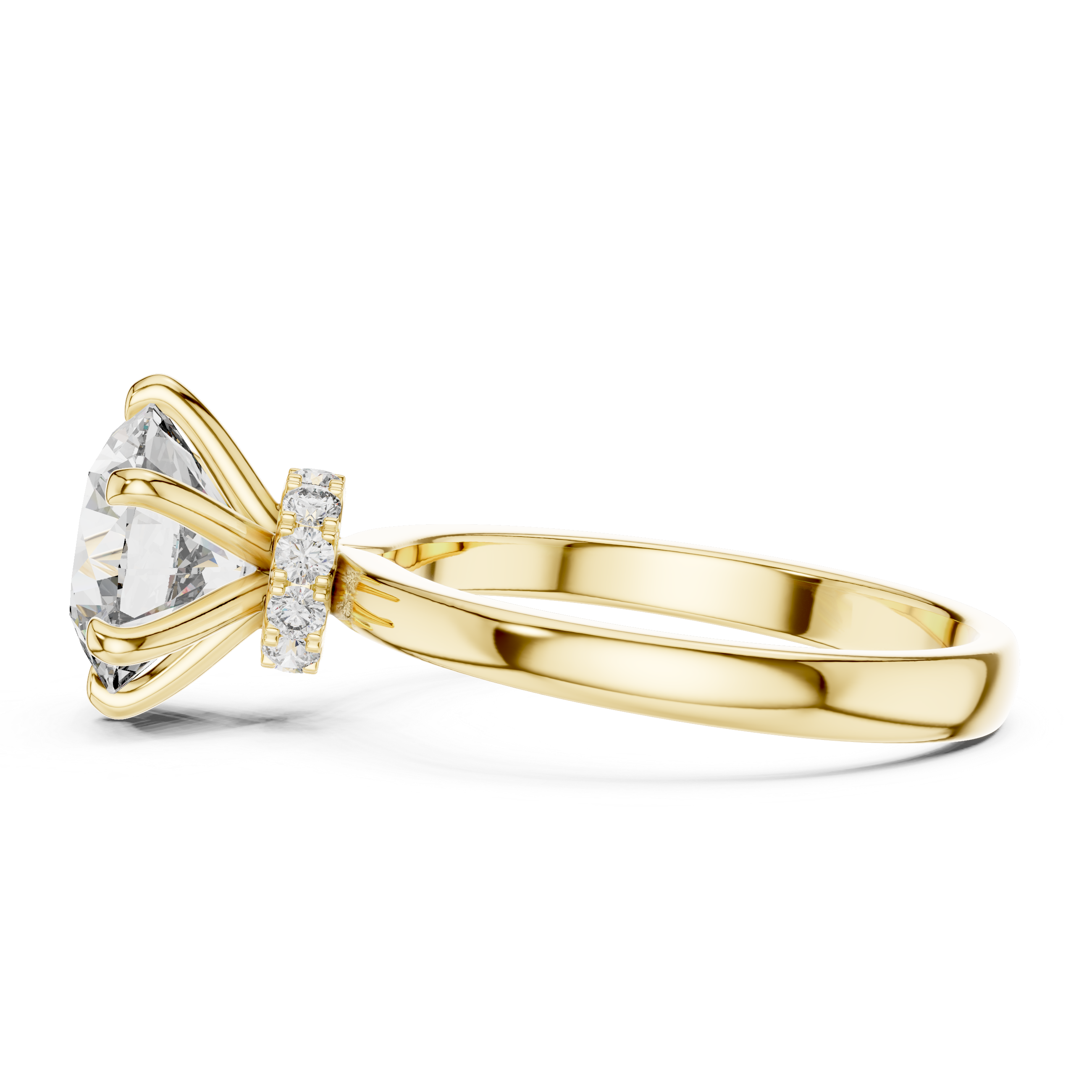 KM0033 Yellow Gold View 3