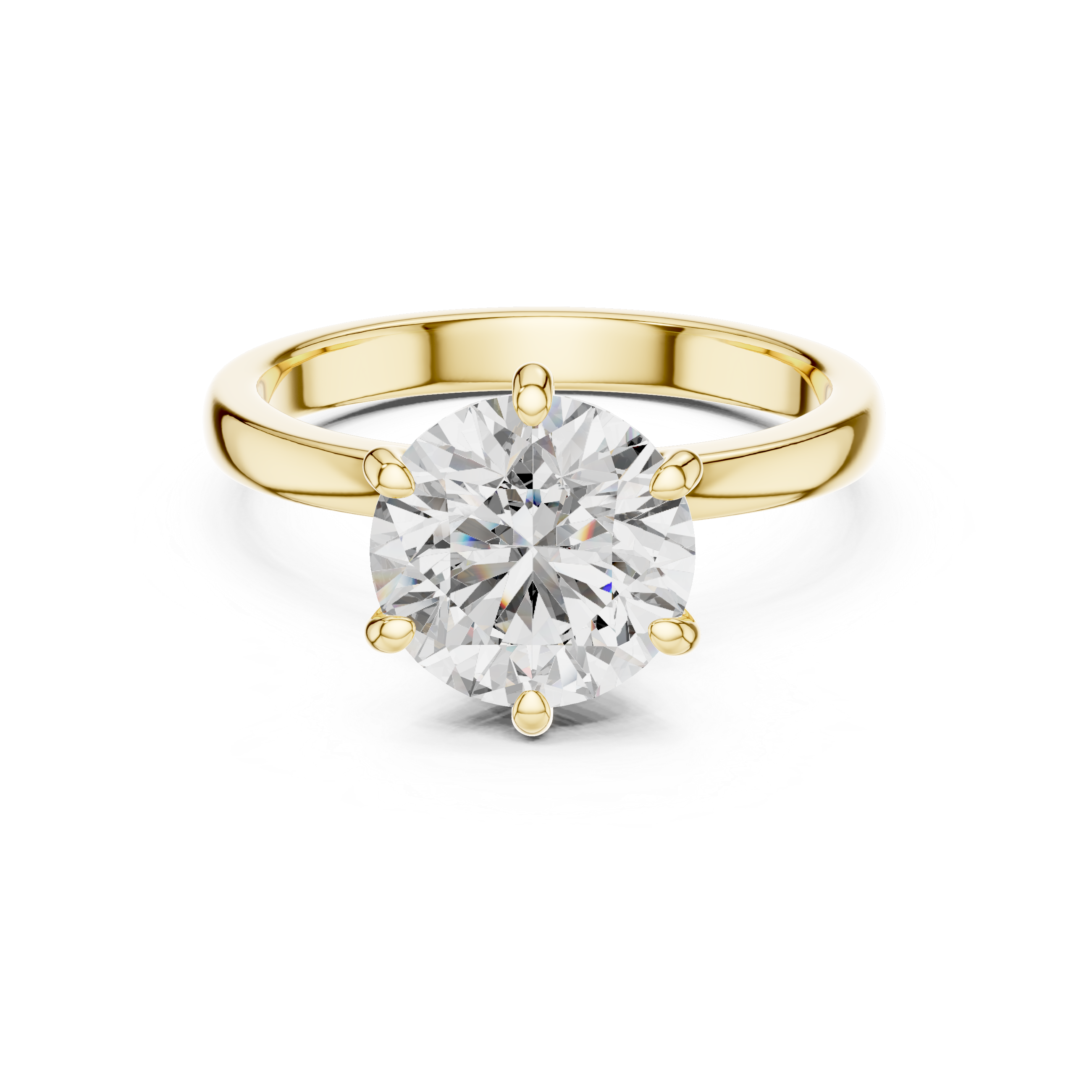 KM0033 Yellow Gold View 4