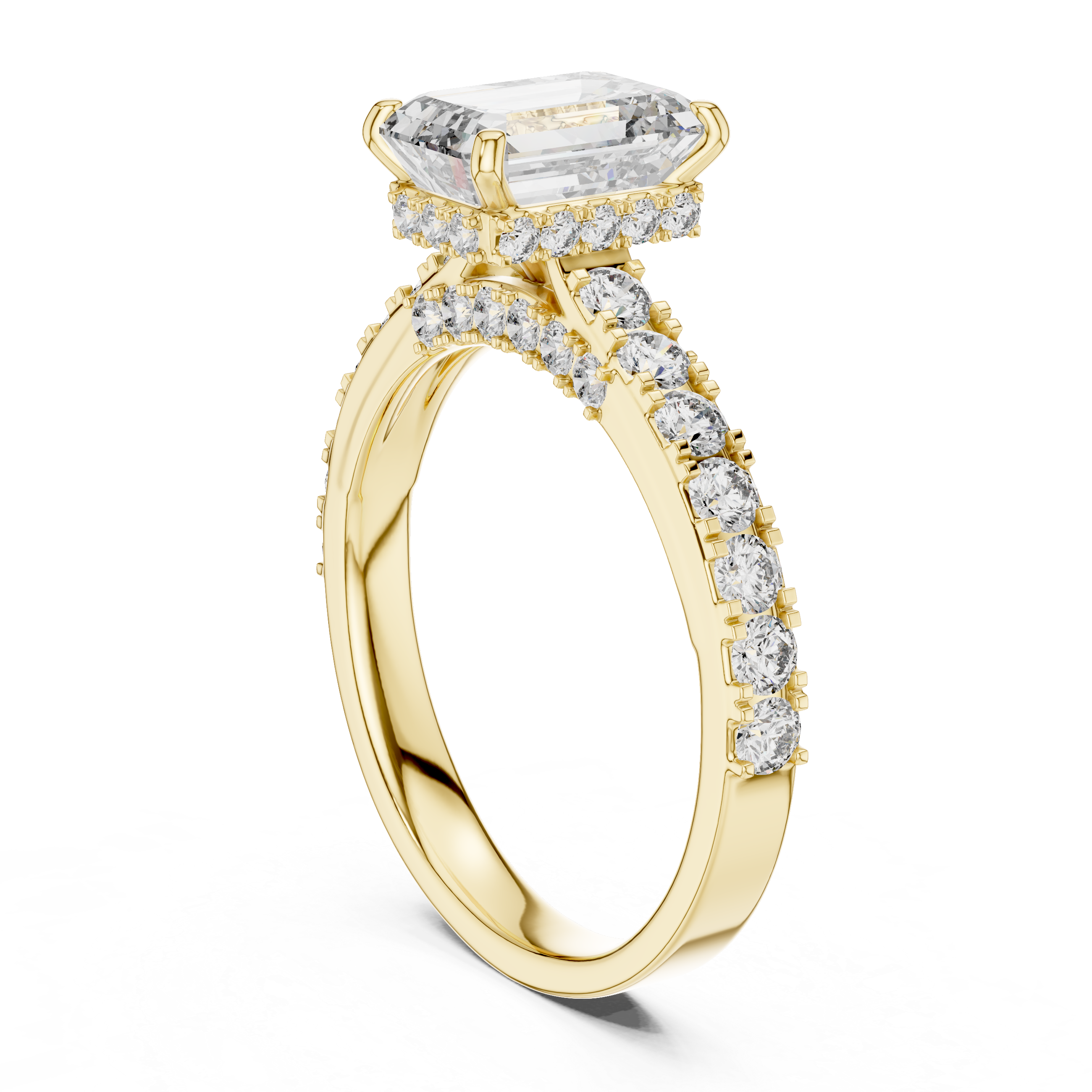 KM0032 Yellow Gold View 1
