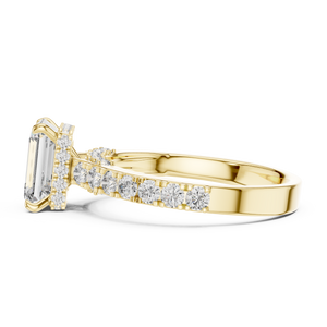 KM0032 Yellow Gold View 3