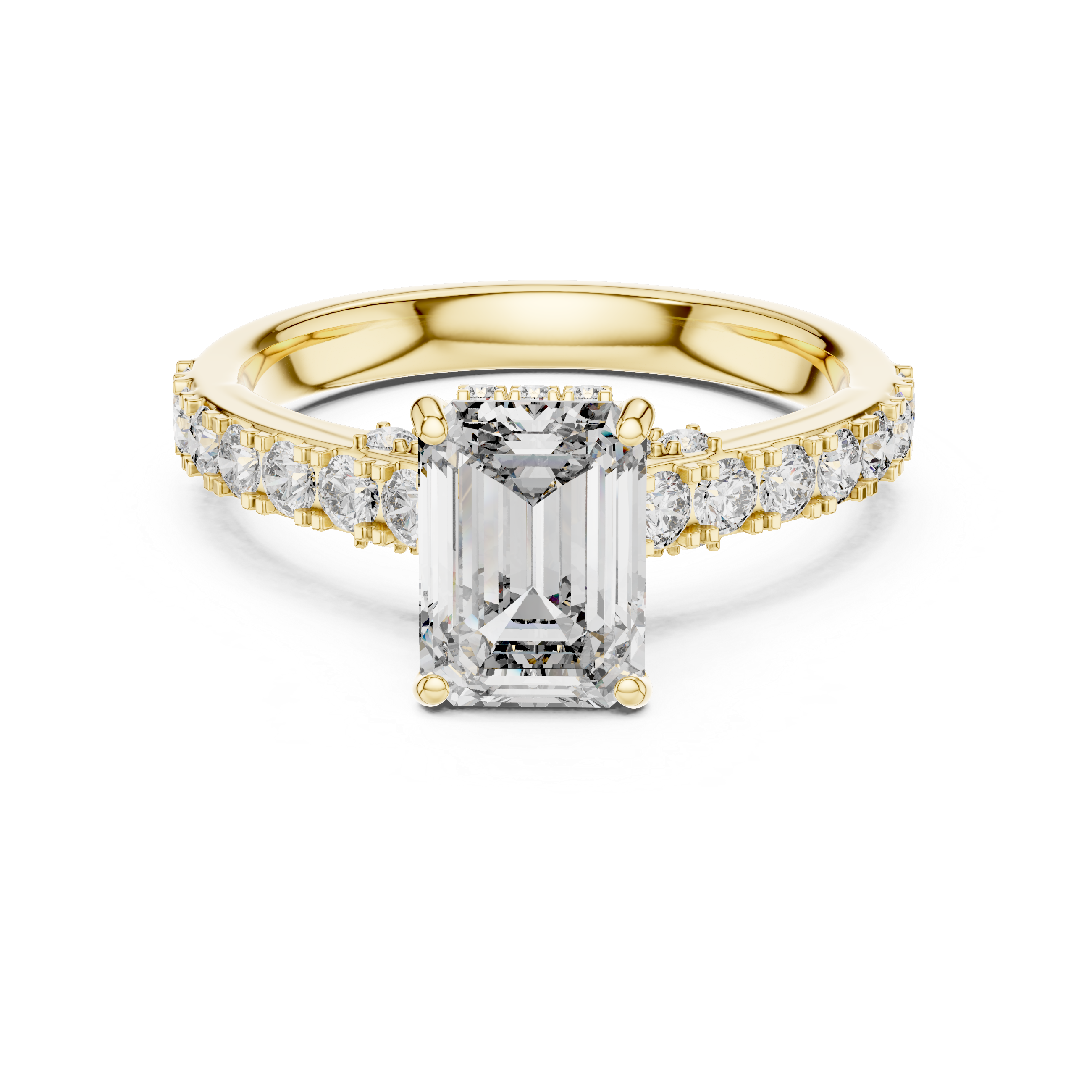 KM0032 Yellow Gold View 4