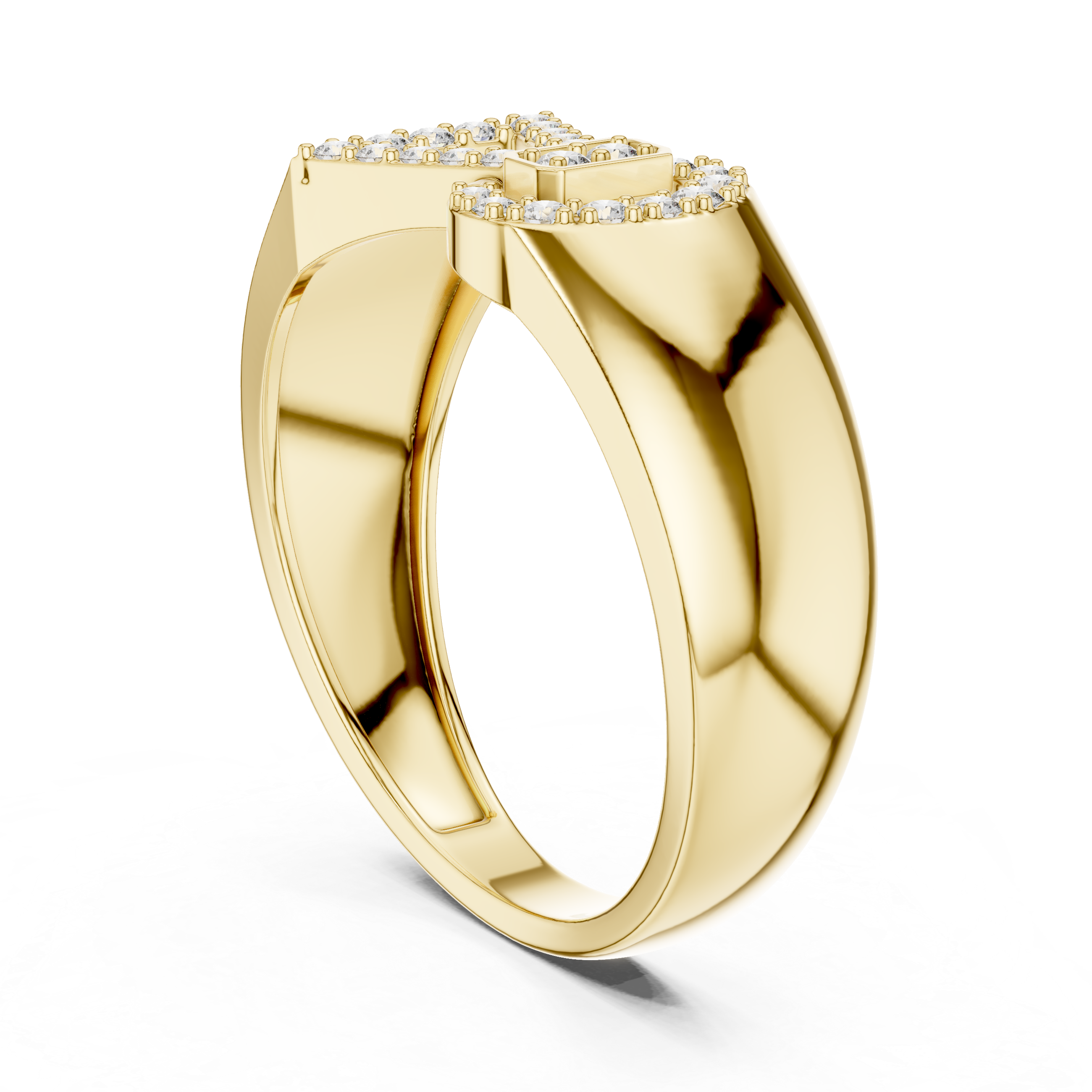 Halo Diamond Ring