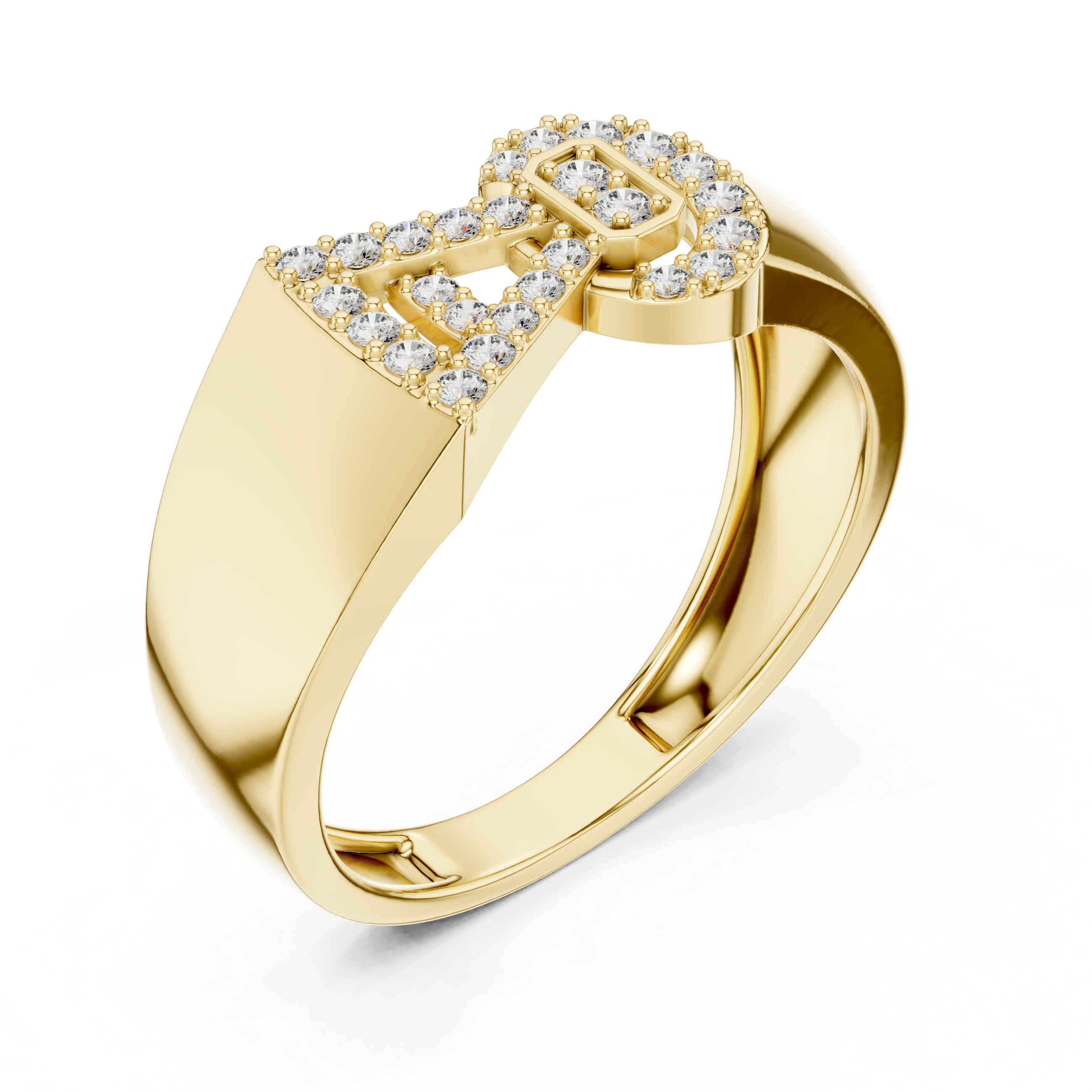 Halo Diamond Ring
