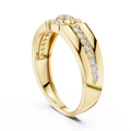 Classic Twin Halo Ring