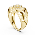 Eclipse Halo Diamond Ring