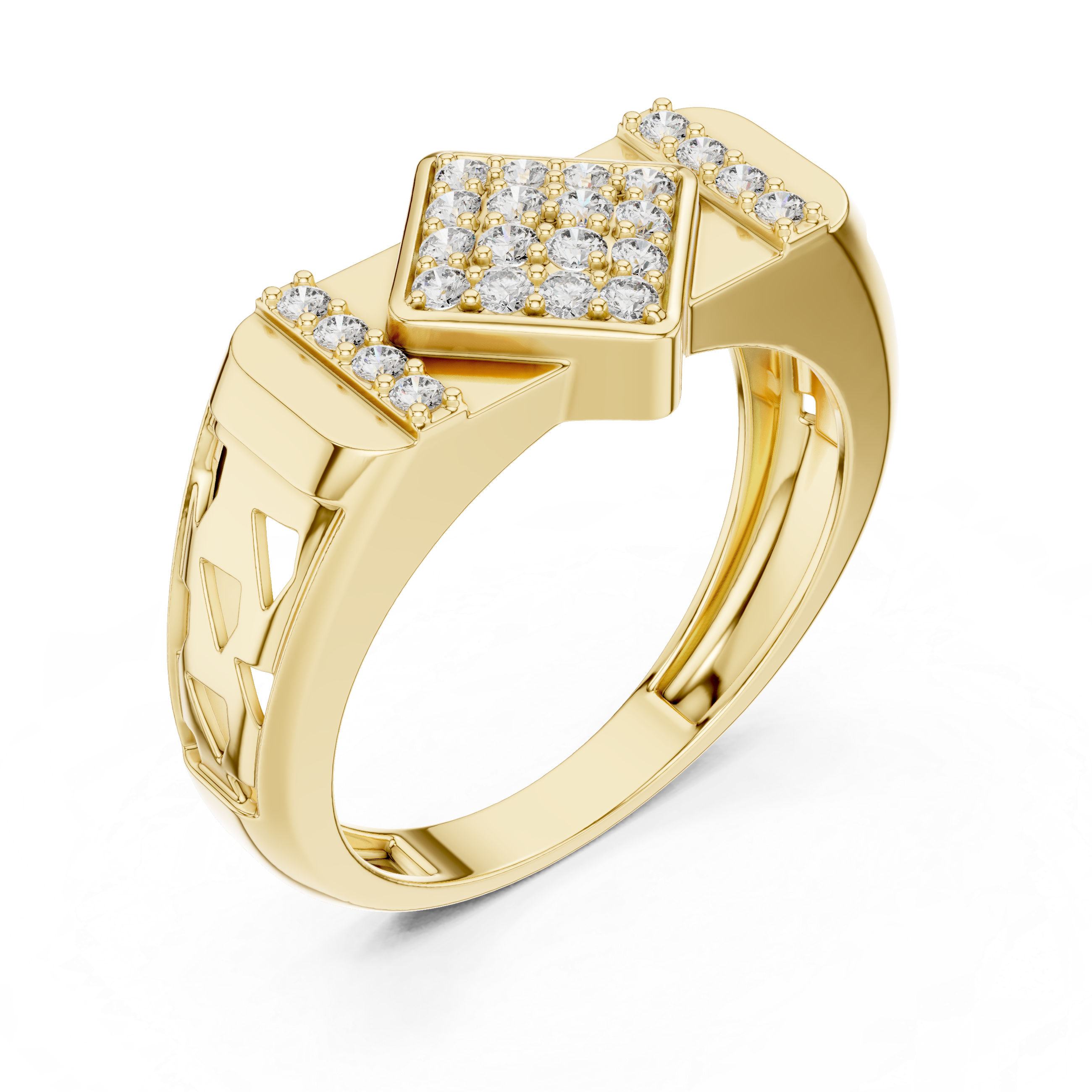 Vertex Diamond Ring