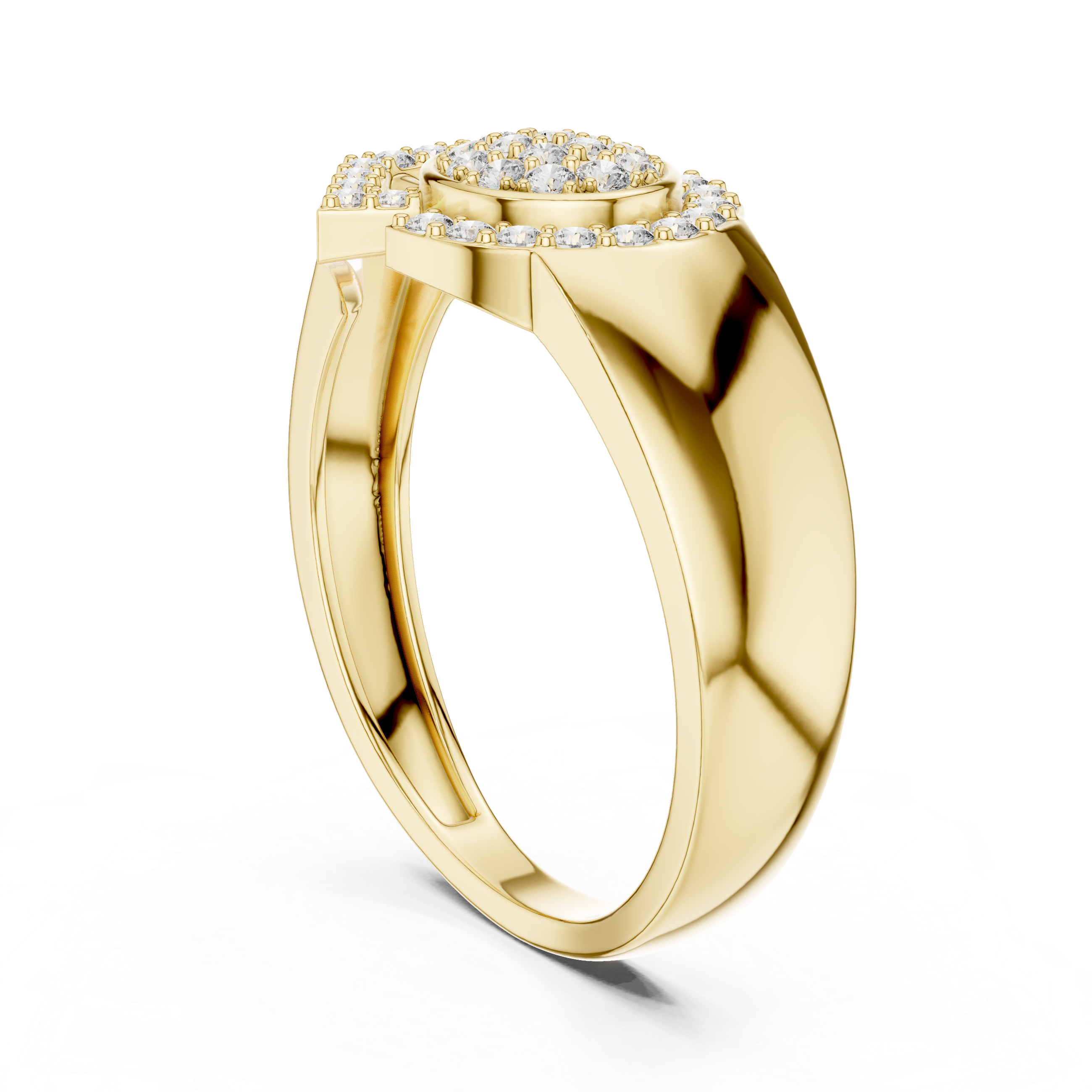 Regal Frame Diamond Ring