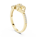 Infinity Twist Diamond Ring