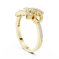 Solitaire Link Diamond Ring