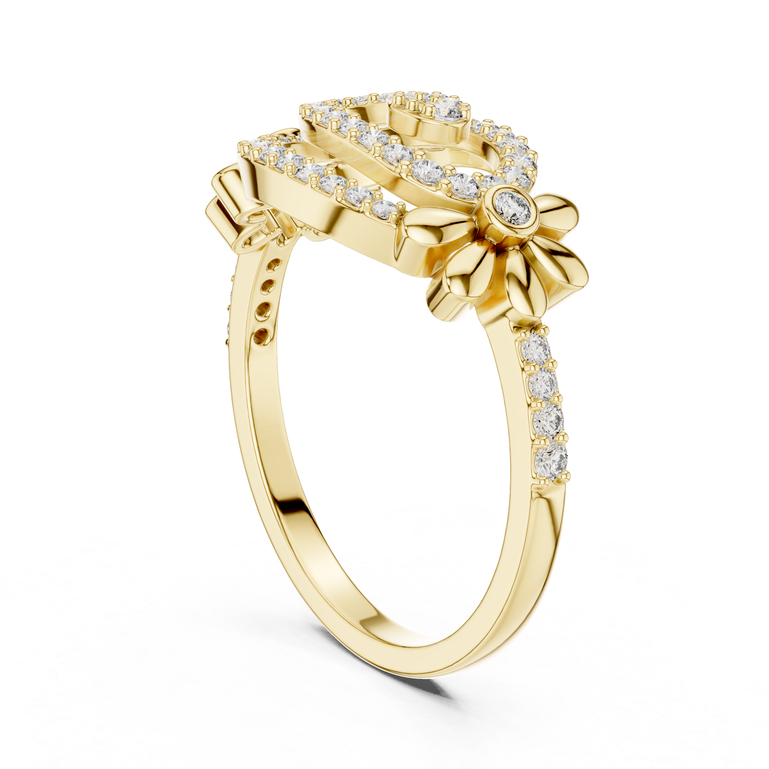 Royal Oval Diamond Ring
