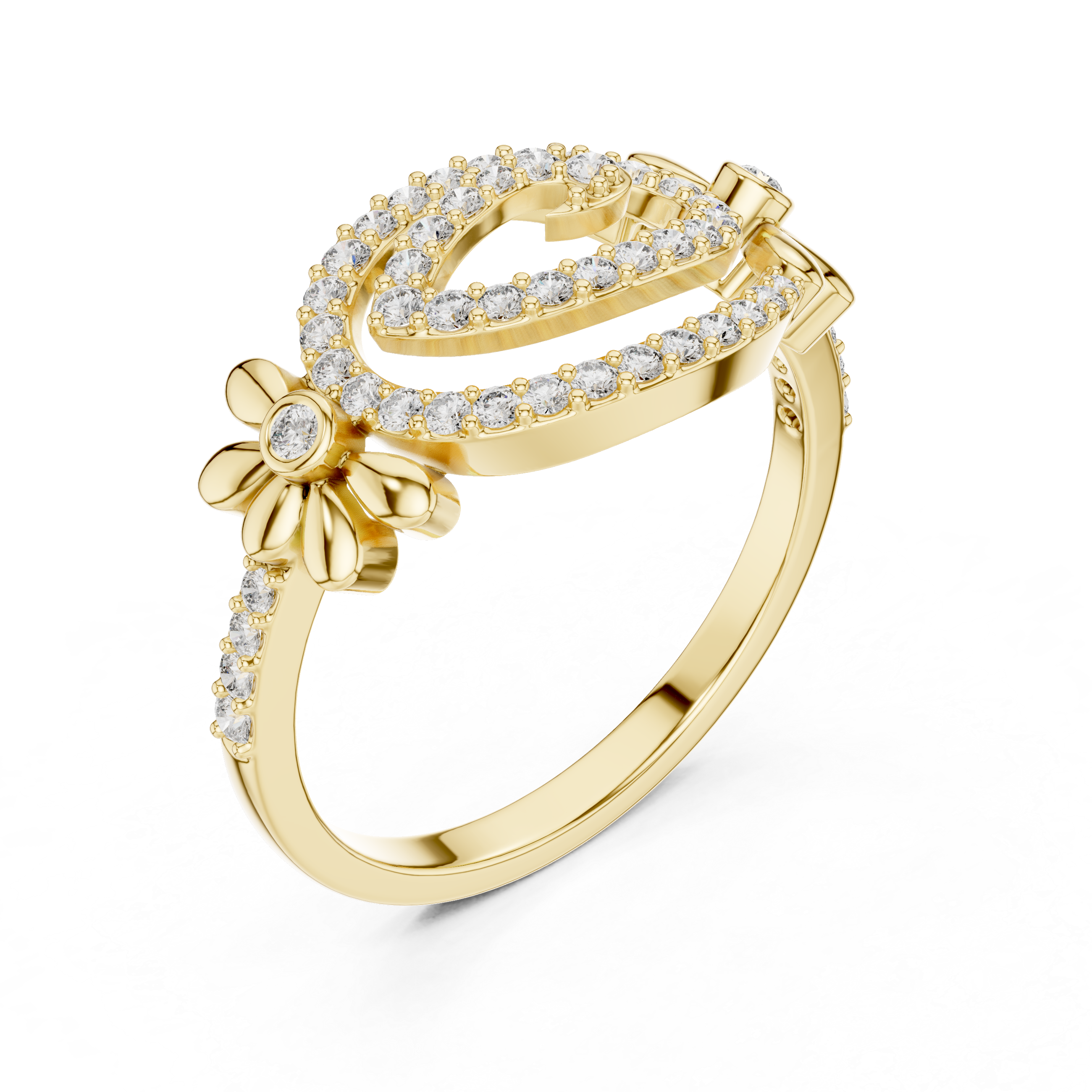 Royal Oval Diamond Ring