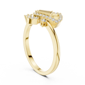Infinity Knot Diamond Ring
