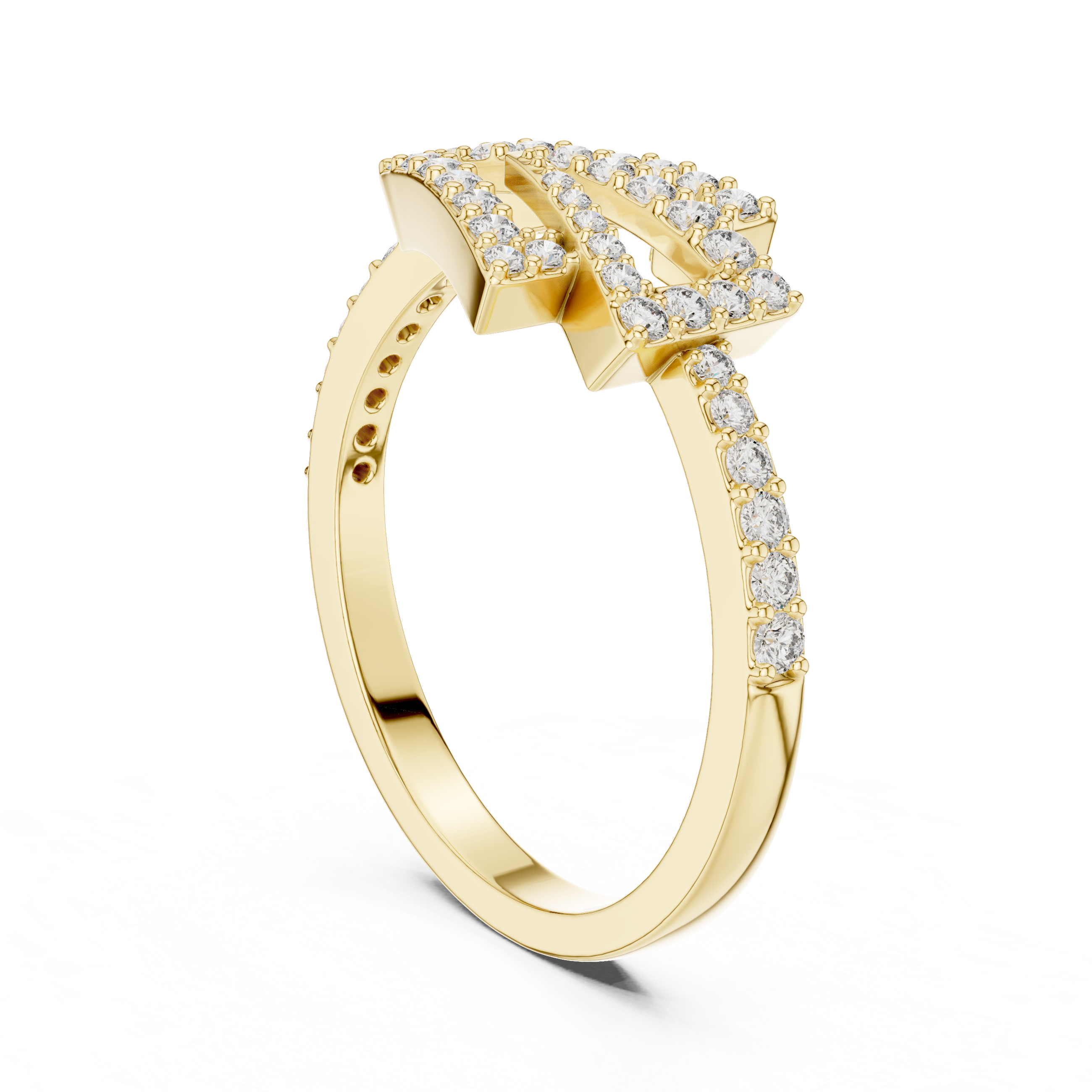 Infinity Bloom Diamond Ring