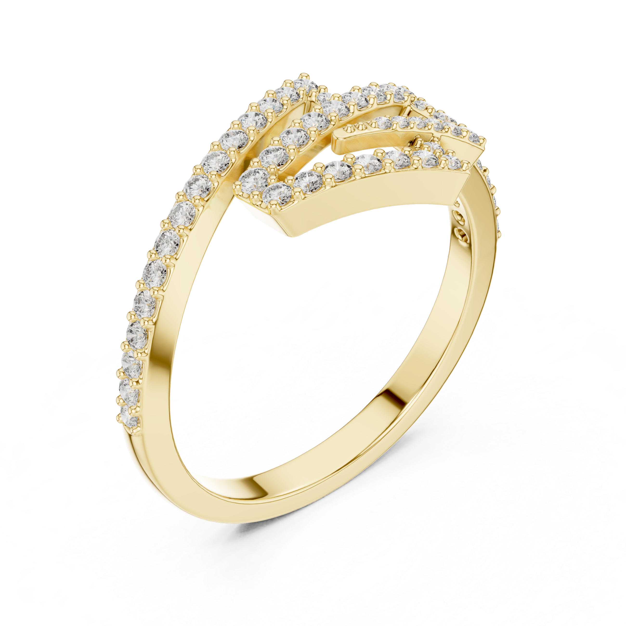 Infinity Bloom Diamond Ring