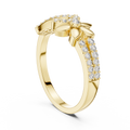 Petal Crown Diamond Ring